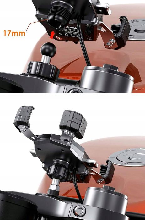 Adapter Mocowania W Główce Ramy, mała kulka