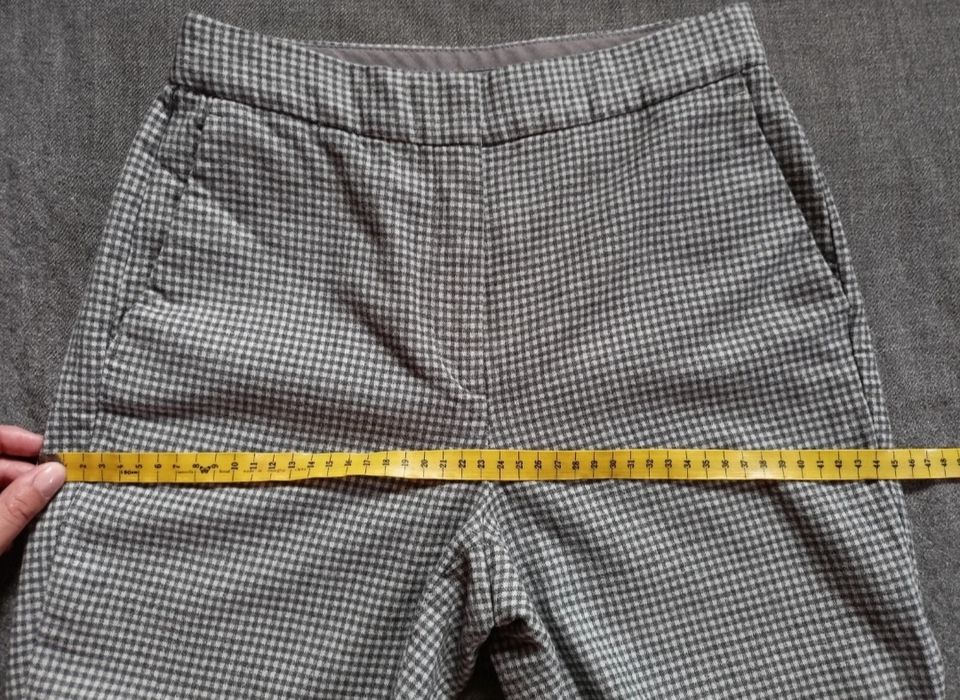 Spodnie Massimo Dutti wełna