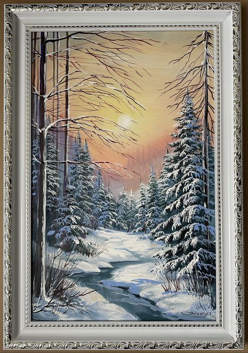 Картини Карпати (полотно, олія)