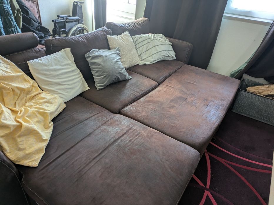 Sofá cama de 3 lugares com chaise 2.65x1.60