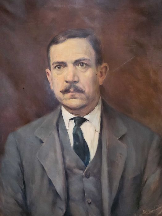 Retratos de Família Portuguesa Pinturas óleo - Albertino Guimarães