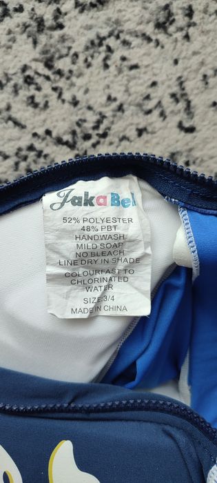 Pływający kostium, kombinezon, strój kąpielowy do nauki pływania kapok