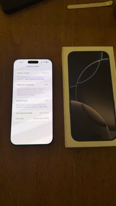 Iphone 16 Pro Max 256gb Titanium Black