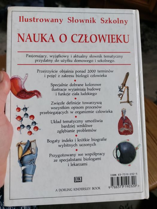 Nauka o człowieku Ilustrowany słownik szkolny