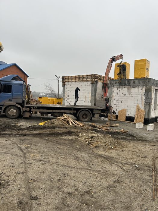 Услуги манипулятора длина  7.5 метров