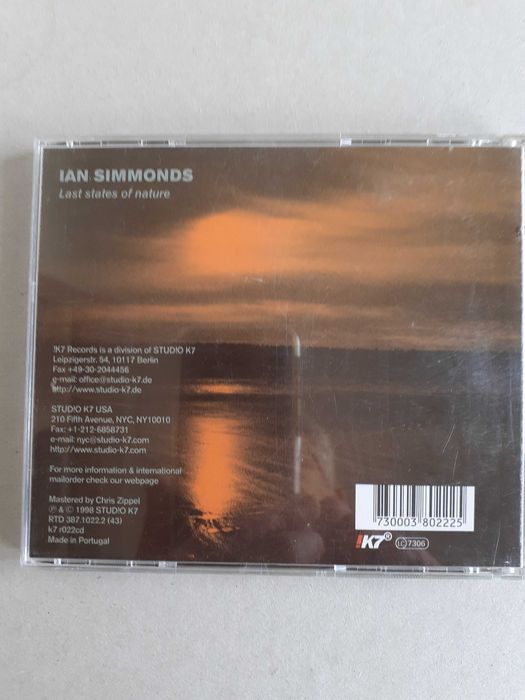 IAN SIMMONDS - Last states of nature