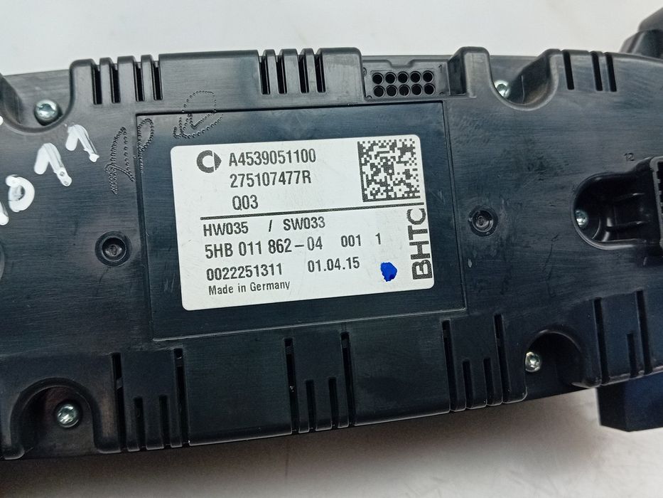 Botão / interruptor do AC SMART ForTwo Coupé (453)