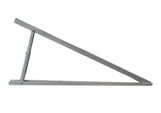 Aluminiowy trójkąt montażowy ekierka regulowany 1300 pion fotowoltaika