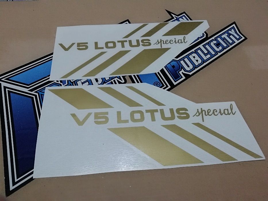 Autocolantes Sachs V5 LOTUS special