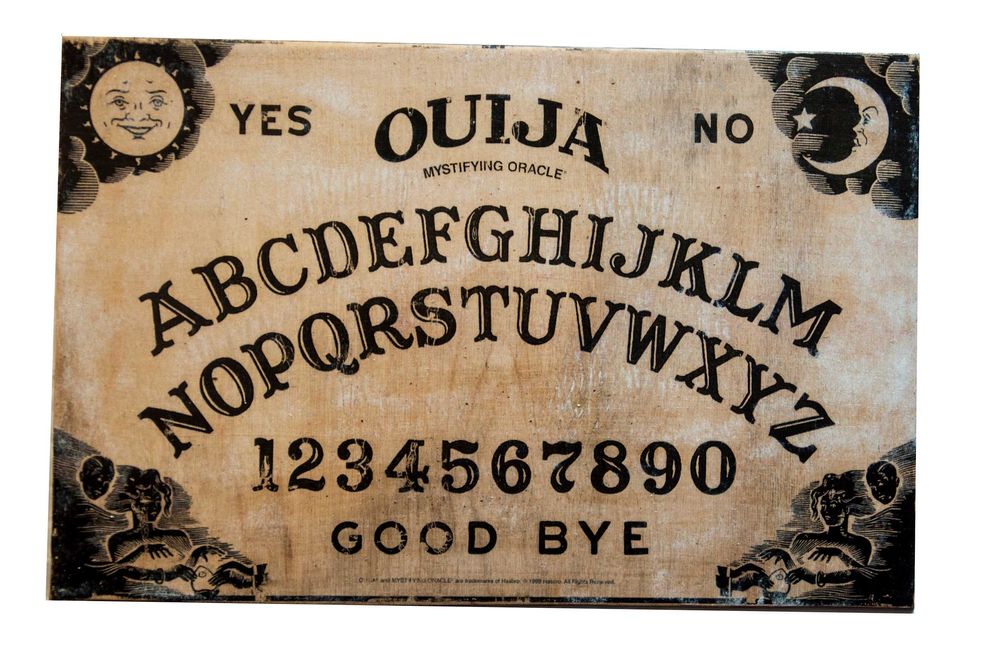 Tablica Ouija drewniana rękodzieło spirytystyczna do wywoływania duchó