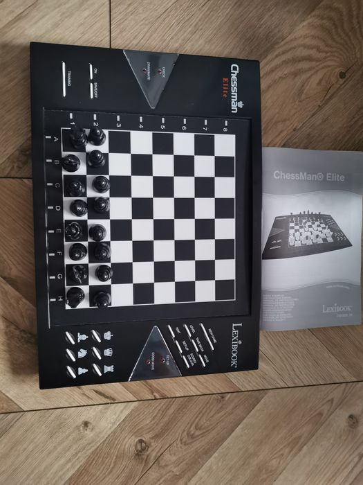 LEXIBOOK interaktywne szachy elektroniczne, 64 poziomy  chessman