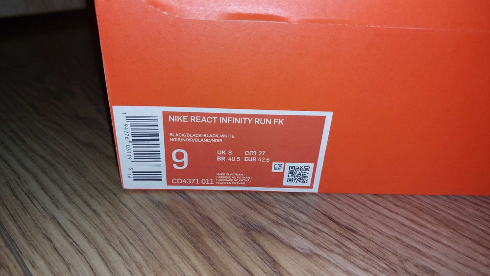 Nike React Infinity Run 42,5
