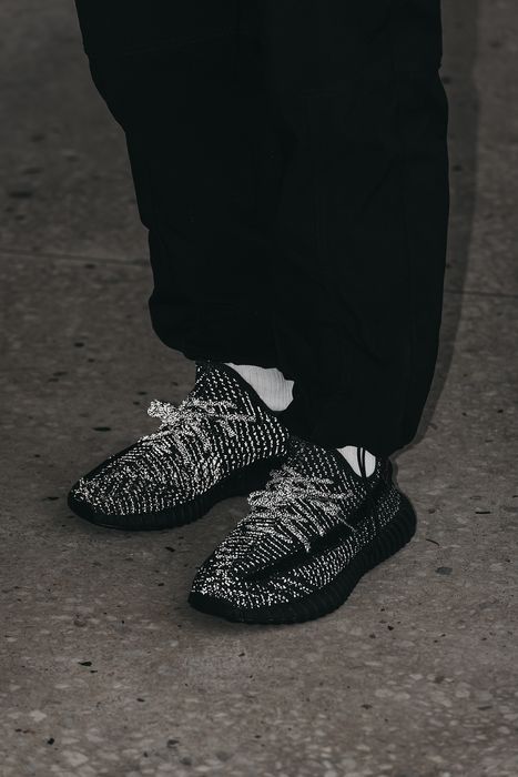 Кросівки Кроссовки Yeezy Boost 350 V2 Black повсякденні