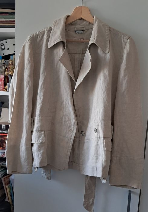 Żakiet  lniany Max&Co rozm 42