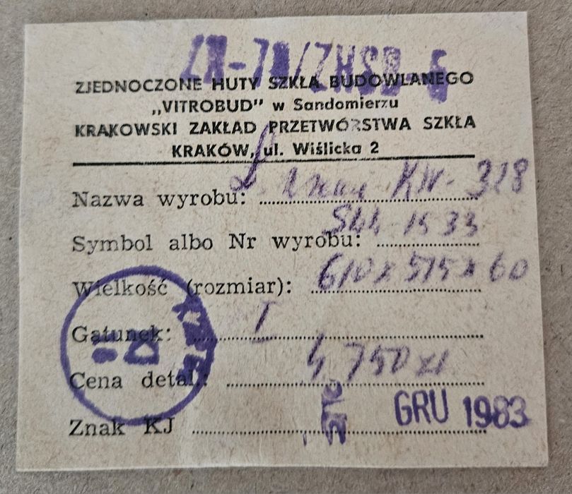 Lustro, rama drewniana rzeźbiona 1983 rok.