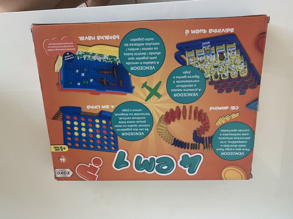 Conjunto  3 jogos tabuleiro