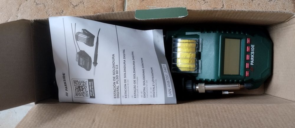 Estação de Soldadura digital Parkside
