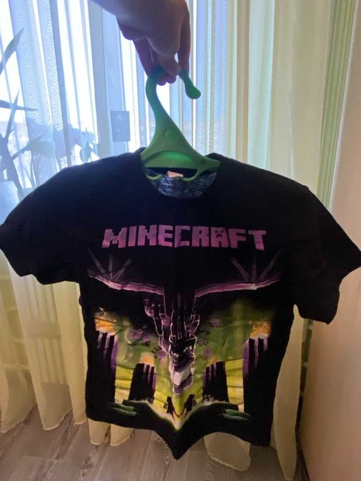 Футболка з принтом Minecraft