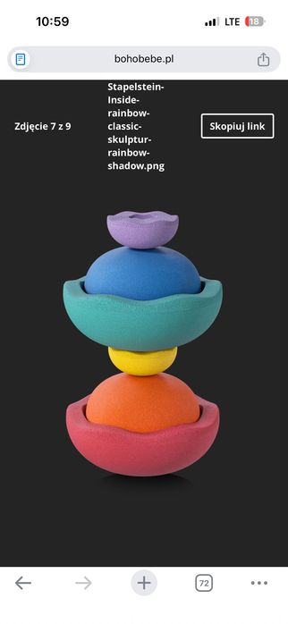 Stapelstein® Inside rainbow classic