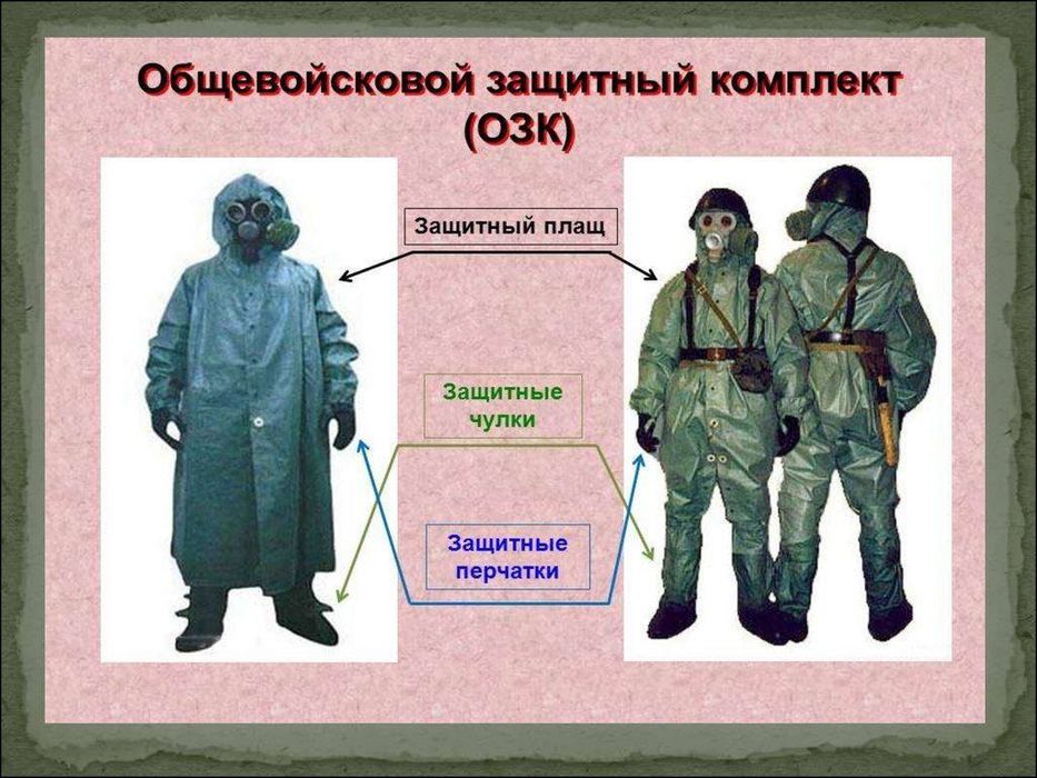 Комплекты ОЗК с противогазами!