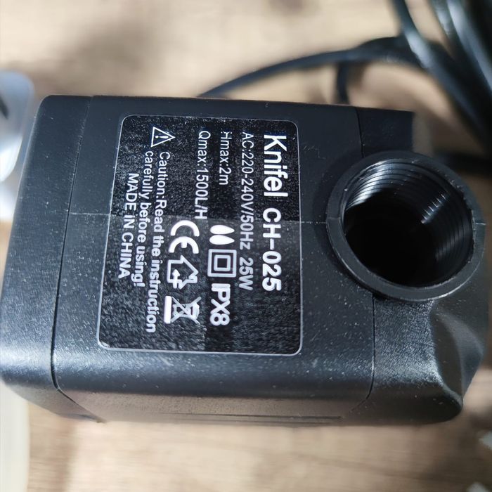 Pompa zanurzeniowa 1500 l/h, 25 W