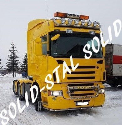 Orurowanie PRZEDNIE / PODŚWIETLANE Scania R Euro 5 Euro 6 SOLID - STAL