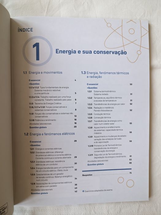 Física e Química A 10º - Caderno de Exercícios e Problemas - "10F"