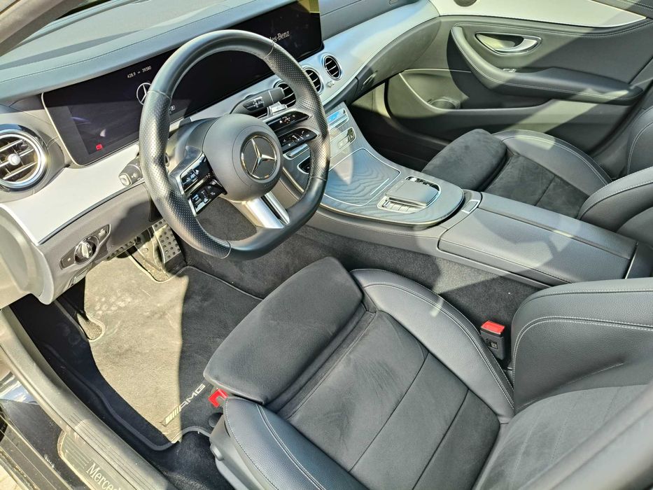 Mercedes E450 AMG Wynajem długoterminowy samochodów, wypożyczalnia aut