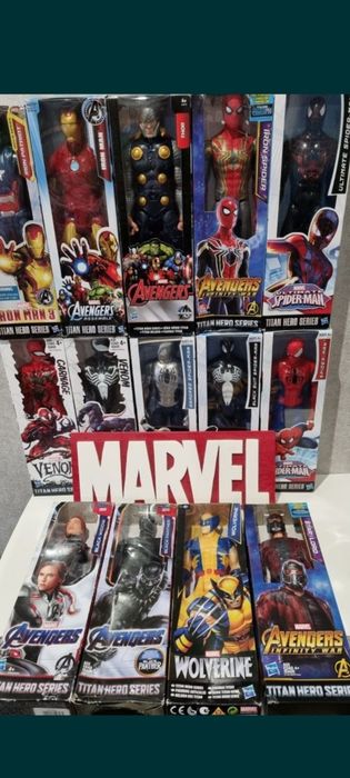 Оригінальні Фігурки Супергероїв Марвел / Marvel Hasbro /, нові, 30см.