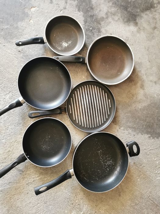 Conjunto de 6 tachos  frigideiras