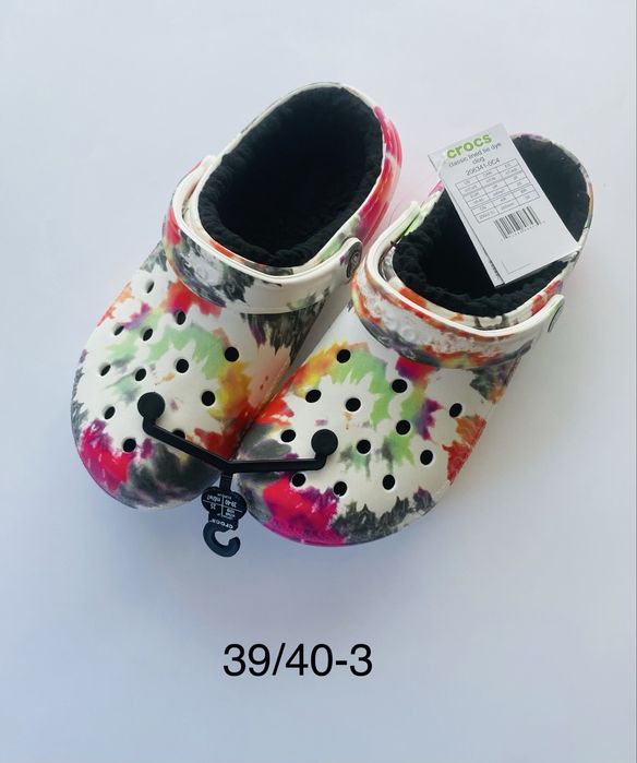 Крокси Crocs Оригінал Утеплені з хутром Зимові крокси Кроксы теплые