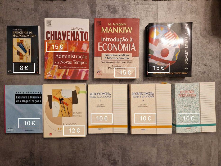 Livros de Economia e Gestão