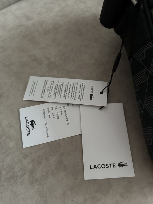 Сумка Lacoste Monogram | Crossbody Bag | мессенджер | лакоста лакосте