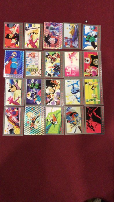 Cartas coleccionáveis Dragon Ball
