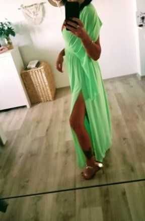 Unikalna sukienka maxi