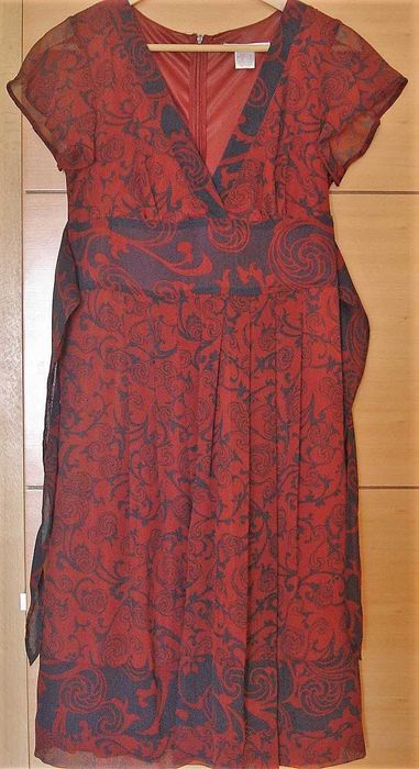 Vestido estampado La Redoute (NOVO)