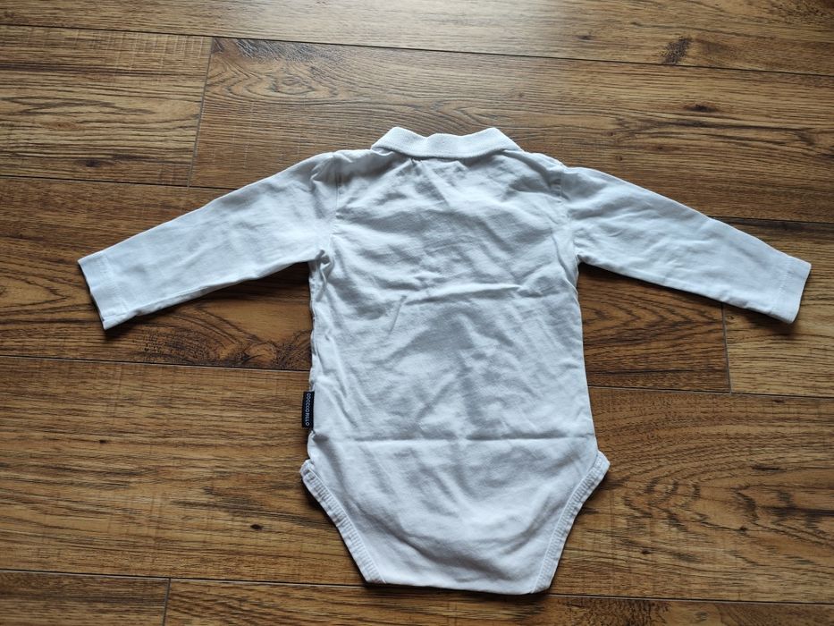 Body długi rękaw polo 68-74 cocodrillo jak nowe