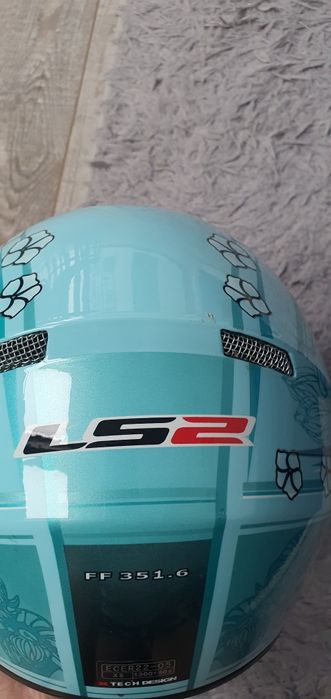 Kask motocyklowy firmy LS2 rozmiar XS