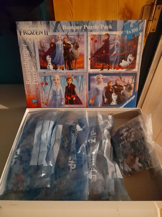 4 Puzzles de 100 peças