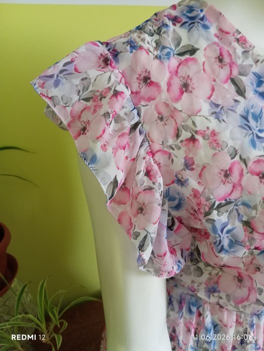 Letnia sukienka w kwiaty