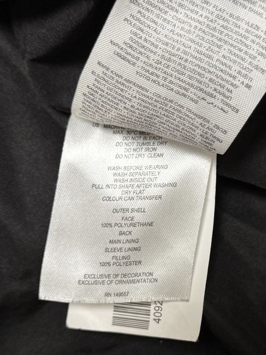 Куртка - пуховик чорна