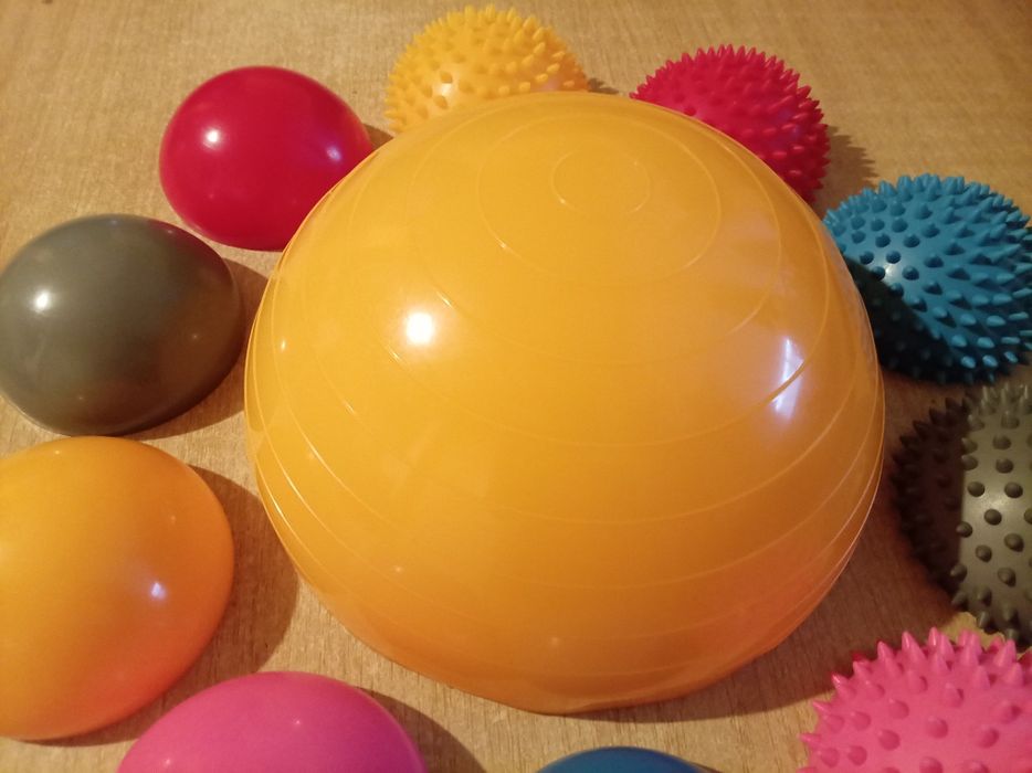 Nowe akcesoria do gimnastyki sensorycznej - aż 11 przedmiotów