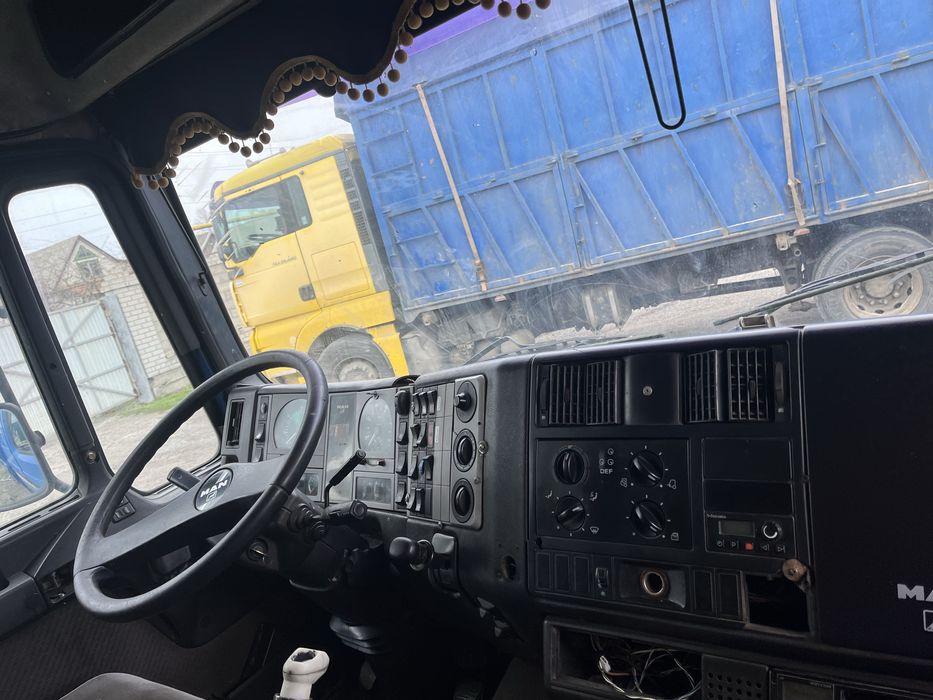 Man F2000 самосвал + прицеп