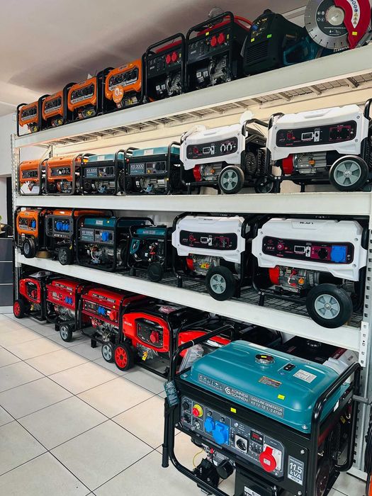 GDA 11000DPEi-3 Agregat prądotwórczy benzynowy inwertorowy pewne 11 kW! 400v 230v Daewoo zapalanie z pilota ATS AVR miedź przełącznik faz!