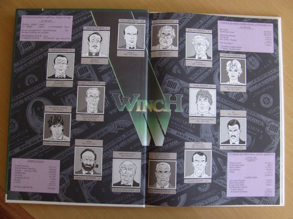 BD - Largo Winch - Nº 5,6,15