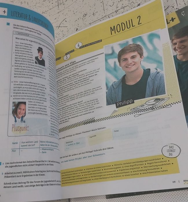 Підручник+зошит з німецької   B 1+