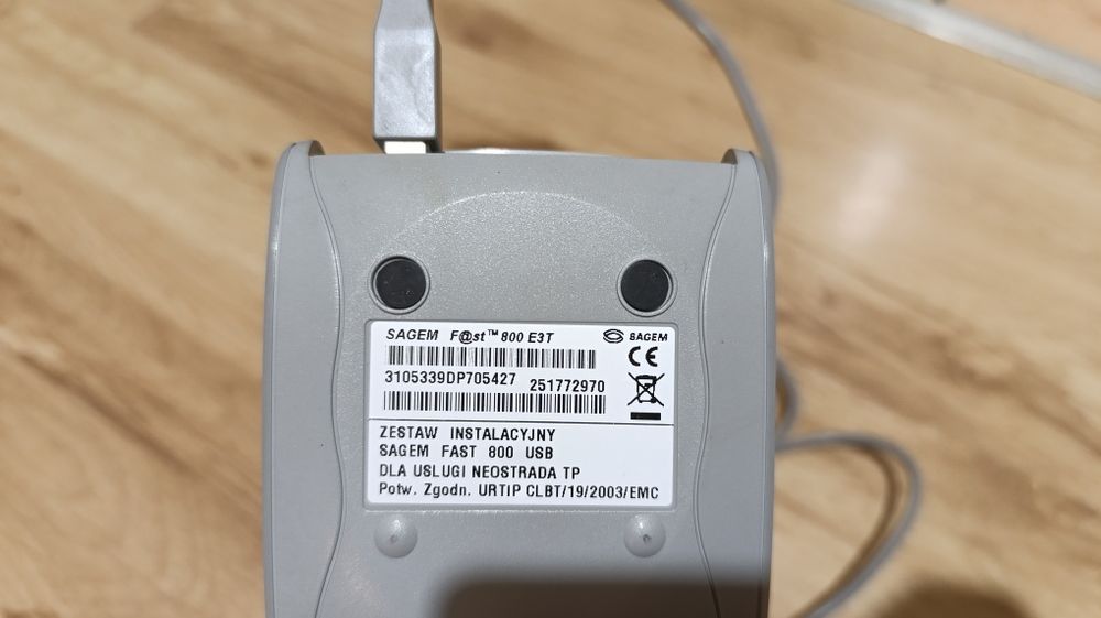 Modem ADSL SAGEM FAST 800 neostrada