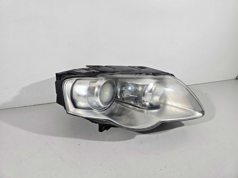 VW Passat B6 Lampa Przód Prawa Bi-Xenon Skrętny Skrętna EU Kompletna