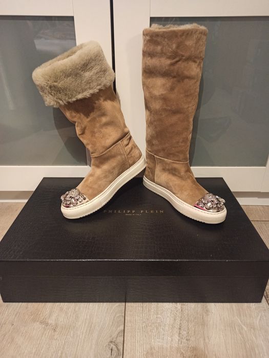 Śniegowce Philipp Plein rozm. 37 Okazja ekstra na prezent