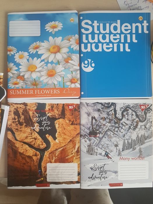 Тетради  24;48;80 и 96 л